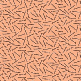 Camelot Love is in The Hair 30210105 02 Peach Bobby Pins