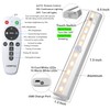 LDOPTO Under Cabinet Lights, USB Rechargeable Battery Operated Lights with
