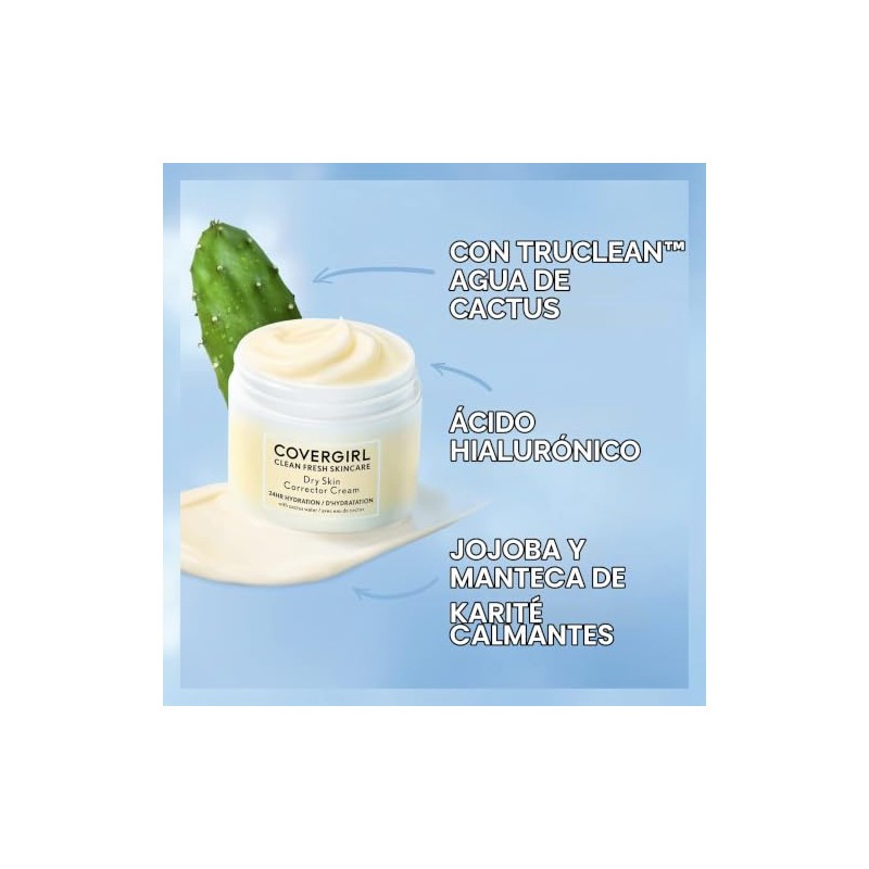 COVERGIRL Clean Fresh Skincare Dry Skin Corrector Cream