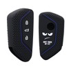 kwmobile Car Key Case Compatible with VW Golf 8 3-Button