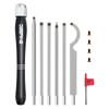 DEEFIINE Carbide Wood Lathe Turning Tools, Quick Replacement Turning Tools