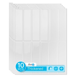 Art3d 11.4 x 9 Inch Heavy-Duty Peel and Stick Backsplash for Home Décor, 10-Pack Vinyl Wall Tiles for Kitchen Countertop, White