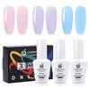 Cherimoya Juego de Esmaltes de Uñas en Gel Semipermanentes 3