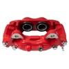 TRQ Front Left Right Brake Caliper Performance Red Driver Passenger