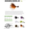 Freedom Tackle Marabou Jig Live-Action Fishing Lure Hair Jig with