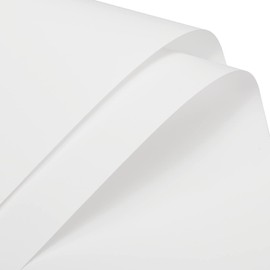 sourcing map 20 Pcs Flower Wrapping Paper Pure White 22.8"x22.8" Waterproof for Florist Bouquet Supplies, DIY Crafts, Gift/Gift Box Packaging