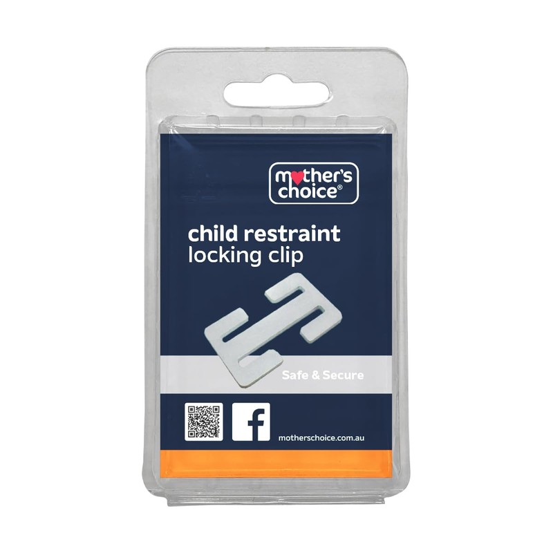 Mother's Choice Universal Seatbelt Locking Clip for Child Restraints, Safety