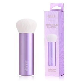 Jessup Brocha Profesional para Base de Maquillaje Líquida, en Crema o en Polvo, Brocha Grande y Densa para un Acabado Natural y Perfecto, Morado – AS004