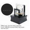 USB3.0 External Hard Drive Docking Station Copy Offline Clone Function