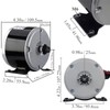 GLENPARTS 24V 250W 280W Electric Motor for Razor Ground Force,