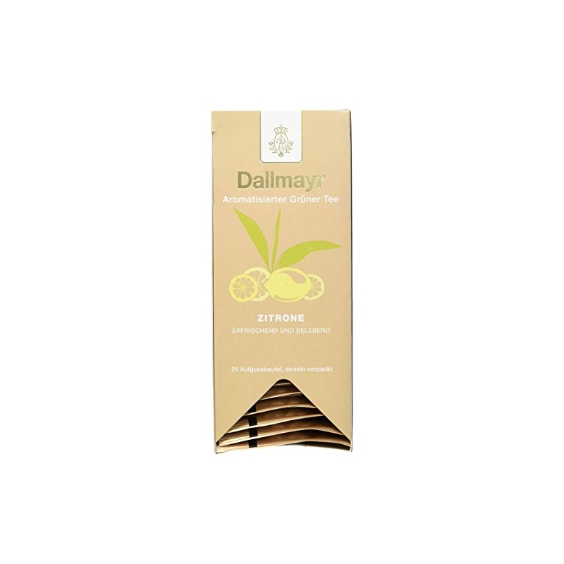 Dallmayr Tea Infusion Bag Green Tea Lemon 43.75 g