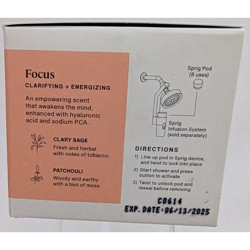 Kohler NEW 2-PACK KOHLER Sprig Infusion Shower Pods - FOCUS