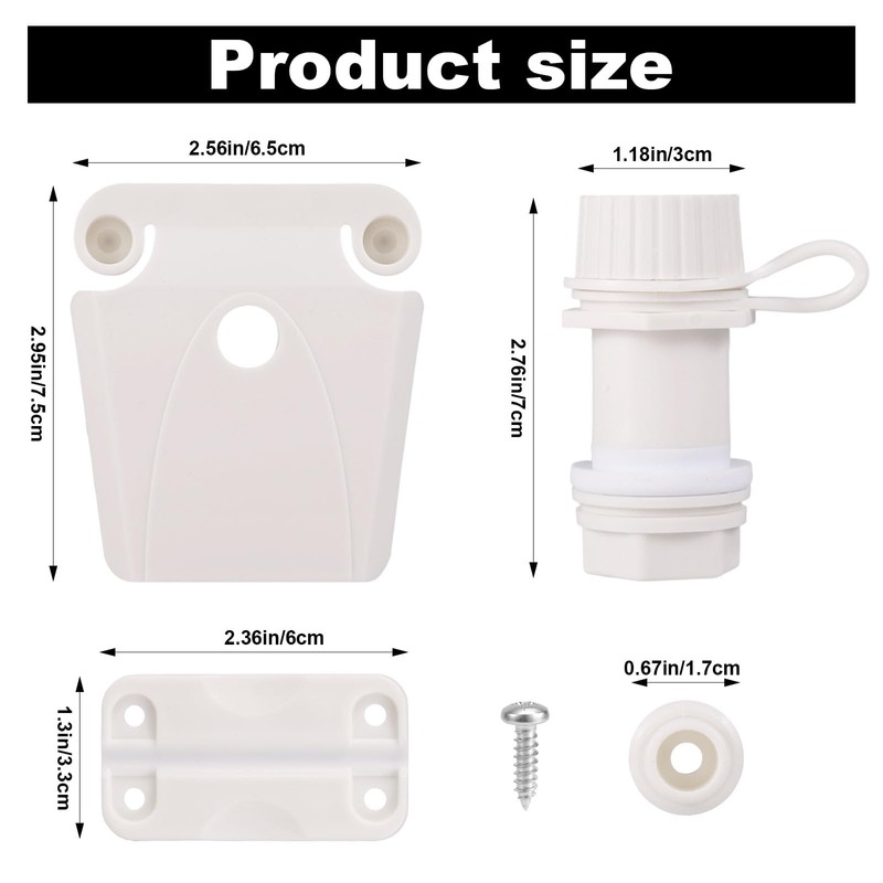 26pcs Cooler Hinge and Latch Kit Compatible with Igloo, Cooler