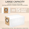 HUIZHEN 10 Pack Dust Bgas for iHome AutoVac Nova S1