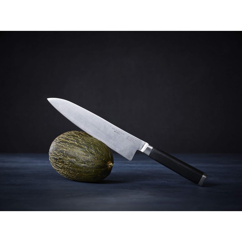 Scanpan Maitre D' Chefs Knife, 8", Black