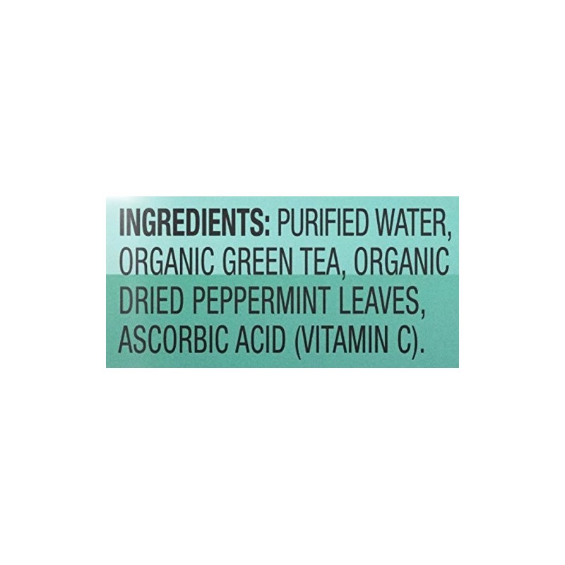 Teas' Tea Unsweetened Mint Green Tea 16.9 Fl Oz (Pack