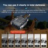Djioyer Night Vision Goggles, 1080p Infrared Night Vision Binoculars, 5x