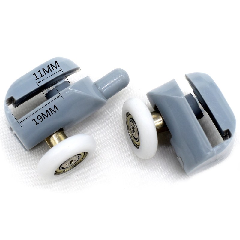8 Shower Door Rollers Wheels Runners Pulley Roller (25MM)