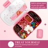 Paris Hilton 2-Pack Bento Style Snack Boxes, 7-Compartment Lunch Containers