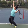 lianth Raqueta de tenis para entrenamiento de pesas, raqueta, dispositivo