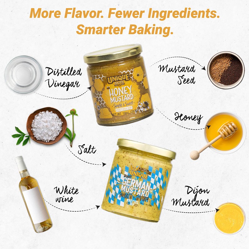 Unique Snacks Dipping Sauce, Variety Pack of 2 Special Sauce