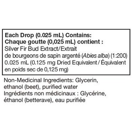 UNDA UNDA Gemmo Therapy - Abies Alba - Silver Fir Bud Extract - 125 ml Liquid