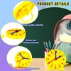 Octaday 28 Pcs Teaching Clock Kit 4 inch to Tell