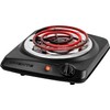 OVENTE Electric Countertop Single Burner, 1000W Cooktop with 6" Stainless
