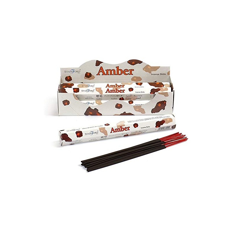 Stamford Premium Hex Range Incense Sticks - Amber 37111