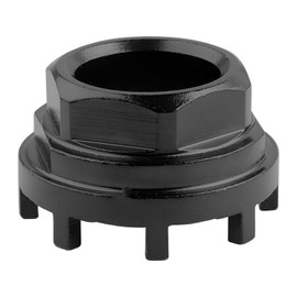 Riceel Bicycle Bottom Bracket Tool, 8 Teeth Locking Ring Compatible, Bicycle Lock Ring Tool with Shimano SRAM ISIS 8-Level Inner Bracket Shells