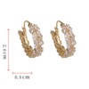 KIKIMOLO Women's 925 Silver Earrings, Popular, High Quality Zirconia, Hypoallergenic,