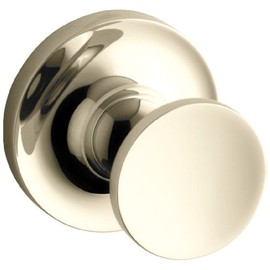 Kohler K-14443-AF Purist Robe Hook, Vibrant French Gold