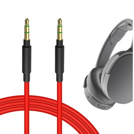 Geekria Audio Cable Compatible with Skullcandy Hesh Evo, Hesh 3, Crusher Evo, Crusher, Crusher ANC, Grind, Venue, Crusher ANC 2, Riff 2 Cable, 3.5mm Aux Replacement Stereo Cord (4 ft / 1.2 m)