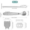 DFsucces Exfoliating Sharpener, Fish Eye Removal, Stainless Steel, Exfoliating Care,