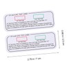 Gatuida 10pcs Test Cards for Household Uv Light Testing Use