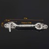 BuxiuGK 2 Piece Heavy Duty Cabin Hook Eye Door Latch