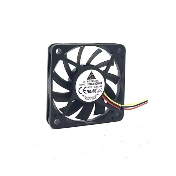 Delta Electronics EFB0612HHA 12V Cooling Fan, 60 x 60 x