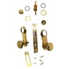 Marks 21AC LHR Double Cylinder Iron Gate Ornamental Knob Plate