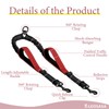 LEOSASA Double Dog Leash - No Tangle Splitter for Two