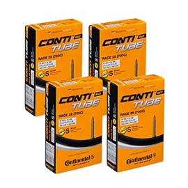 Continental バイク インナーチューブ レース 28 S60 700C 20-25 仏式バルブ 60mm (4個セット)