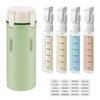 4 in 1 Travel Dispenser Bottle, Travel Bottles for Toiletries