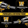 LITEKON Cordless Impact Wrench, MAX 650N.M Brushless Impact Wrench Tool,