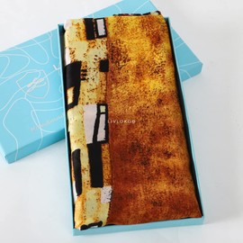 LIVLOKO Gift Boxed Designer Scarf Gifts for Her - Satin Mulberry Head Scarf for Women - Silky Ladies Hair Scarves