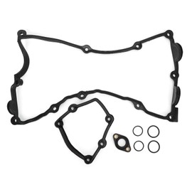 KIMISS Valve Cover Gasket Rocker Cover Gasket Set M54 Valve Cover Gasket Engine Valve Cover Gasket Set for E87 120i E46 318i E90 320i X3 N46 N42 OE 11120032224 11120028033