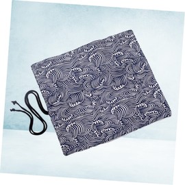 FUNOMOCYA 20 Slot Canvas Pencil Bag Washable Student Organizing Fashion Design Brush Pen Rest Holder