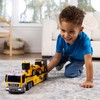 Maxx Action Deluxe Large Construction Long Hauler with 2 Vehicles,