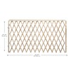 Evenflo Expansion Walk-Thru Room Divider Baby Gate, Natural Wood
