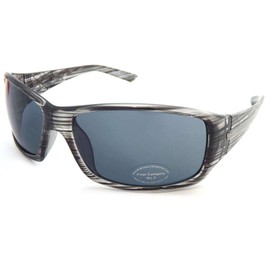 Stone unisex wraparound Sunglasses ST170 Crystal Line Grey with Dark Grey Lens