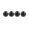 For FATFATPIZZA Z900RS Radiator Side Cover Titanium Bolt Set Black