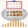 240Pcs M2(120Pcs) and M3(120Pcs) Male Female Brass Standoff Spacer PCB